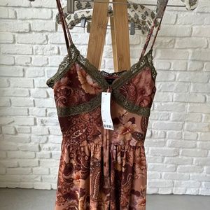 UO Riva Strappy Mesh Romper size S NWT